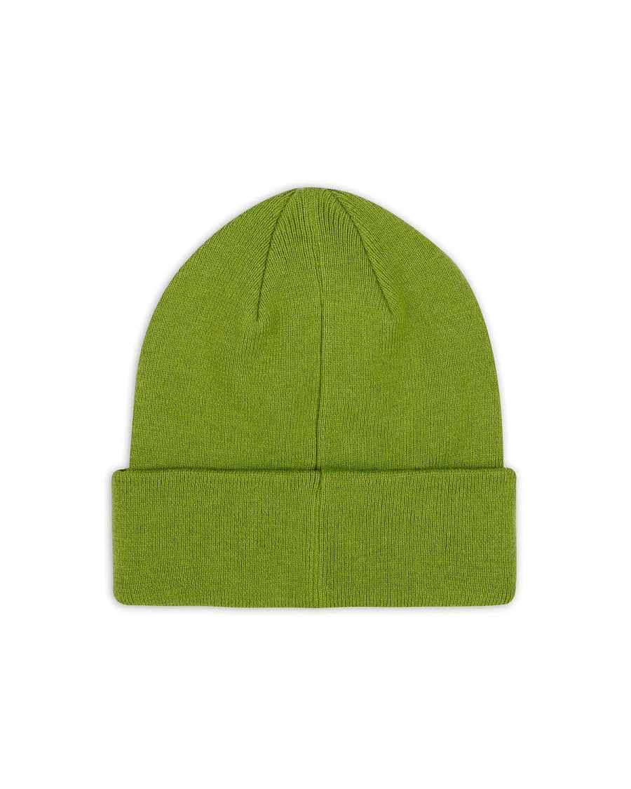 Fw22 Logo Head Wool Beanie - Moss